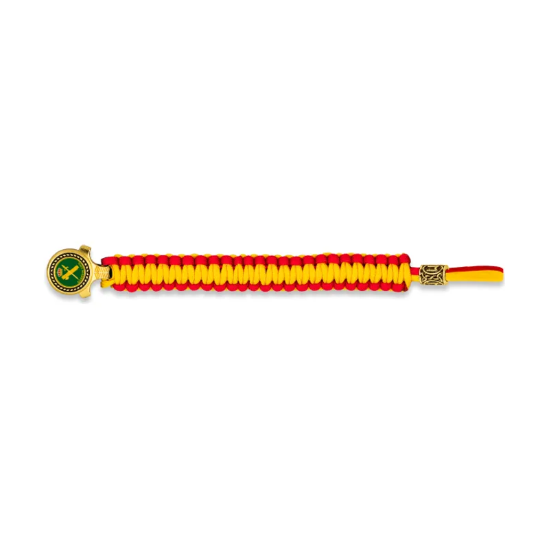Pulsera Paracord Barbaric Oro / España 39440GR1010