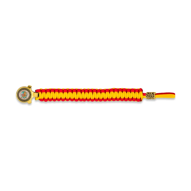 Pulsera Paracord Barbaric Oro / España 39440GR1020
