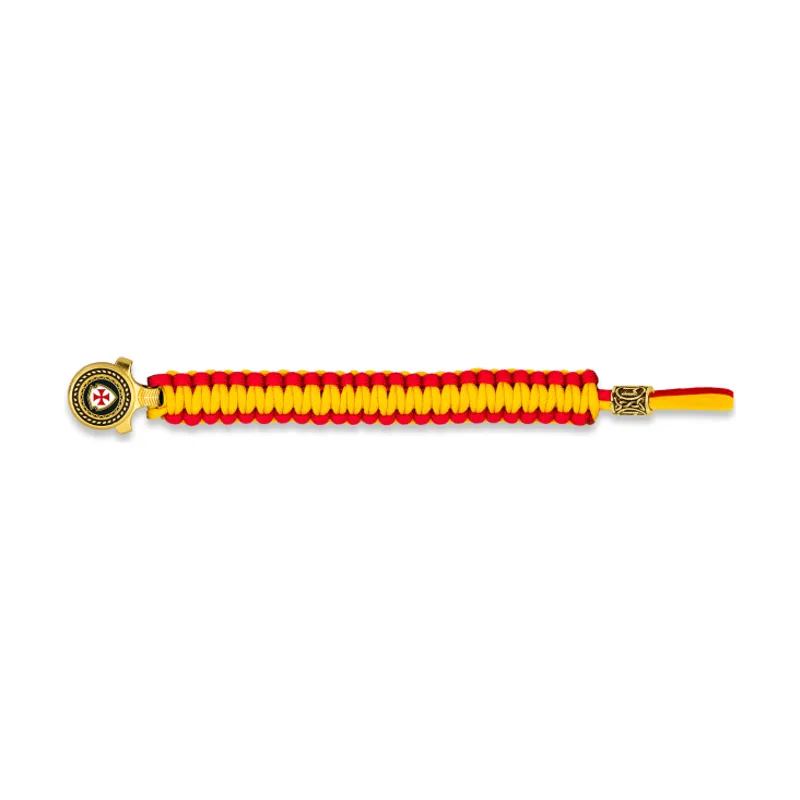 Pulsera Paracord Barbaric Oro / España 39440GR1019