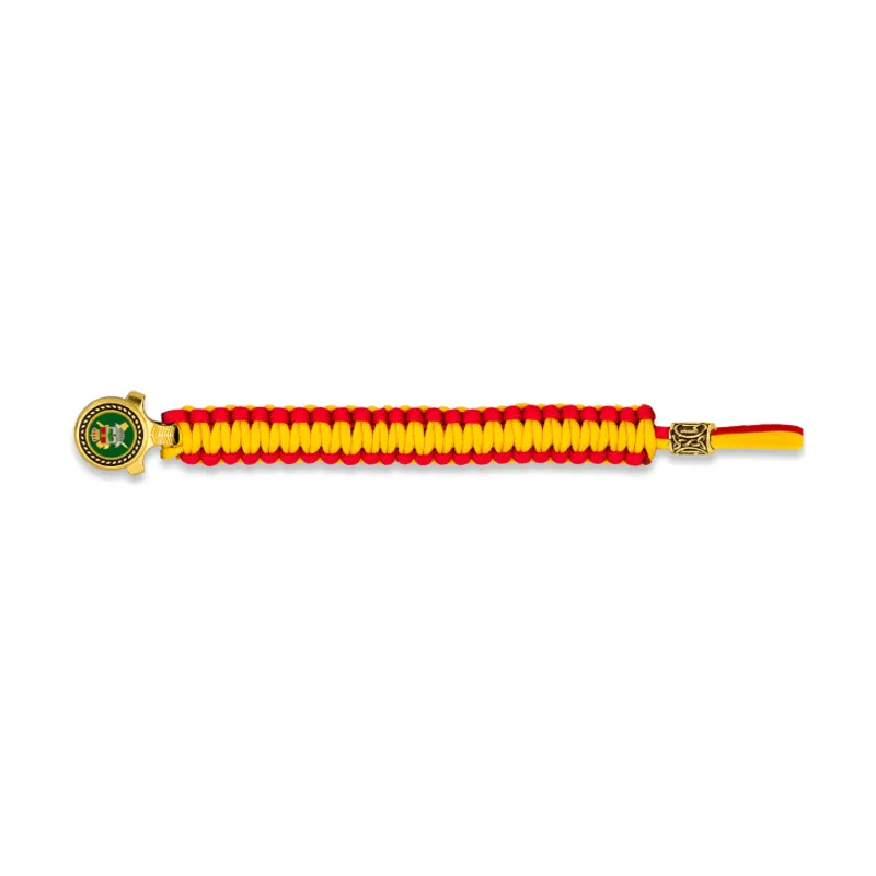 Pulsera Paracord Barbaric Oro / España 39440GR5003