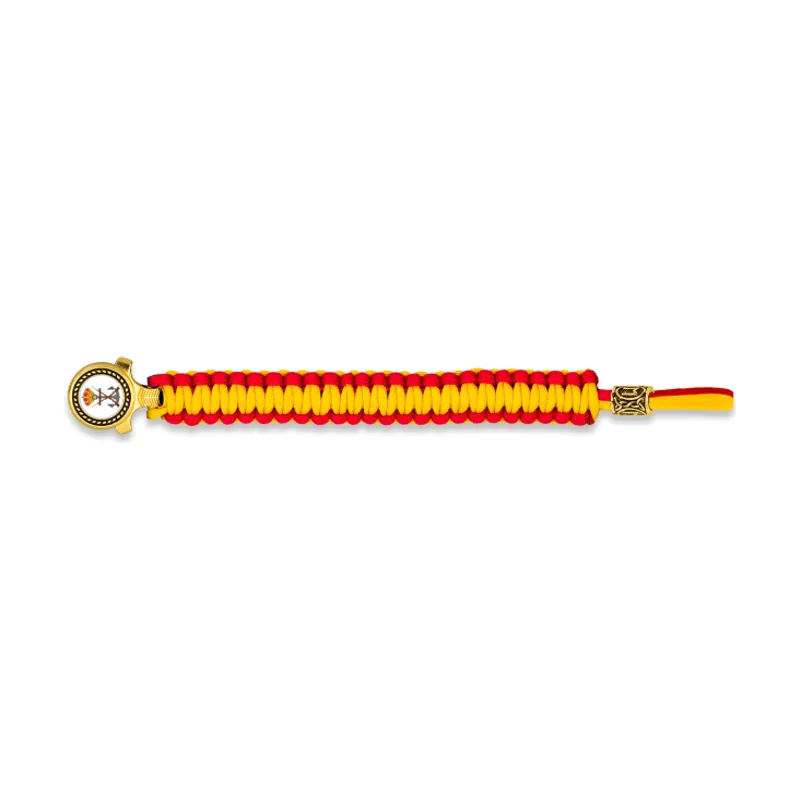 Pulsera Paracord Barbaric Oro / España 39440GR1038