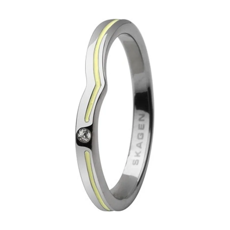 JRSY018SS6 Anillo con acero inoxidable