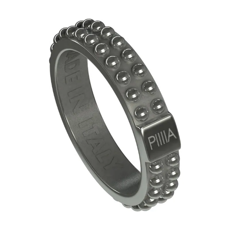 AS352OX Anillo con plata 925