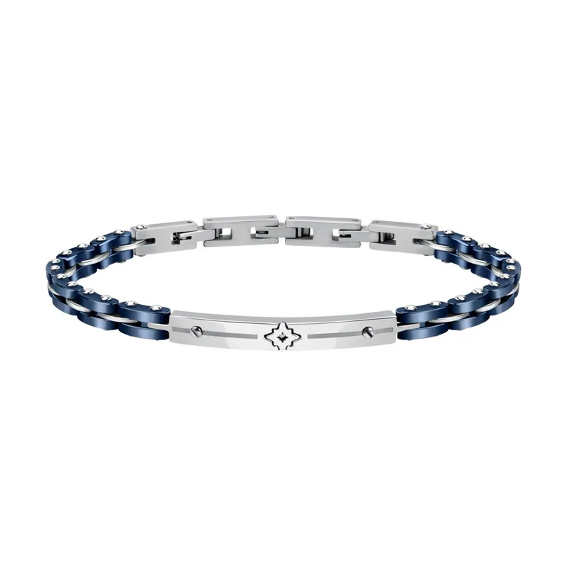No Limits Brazalete PULSEIRA, CER. AZ, Placa PRT., 22cm SAFR14