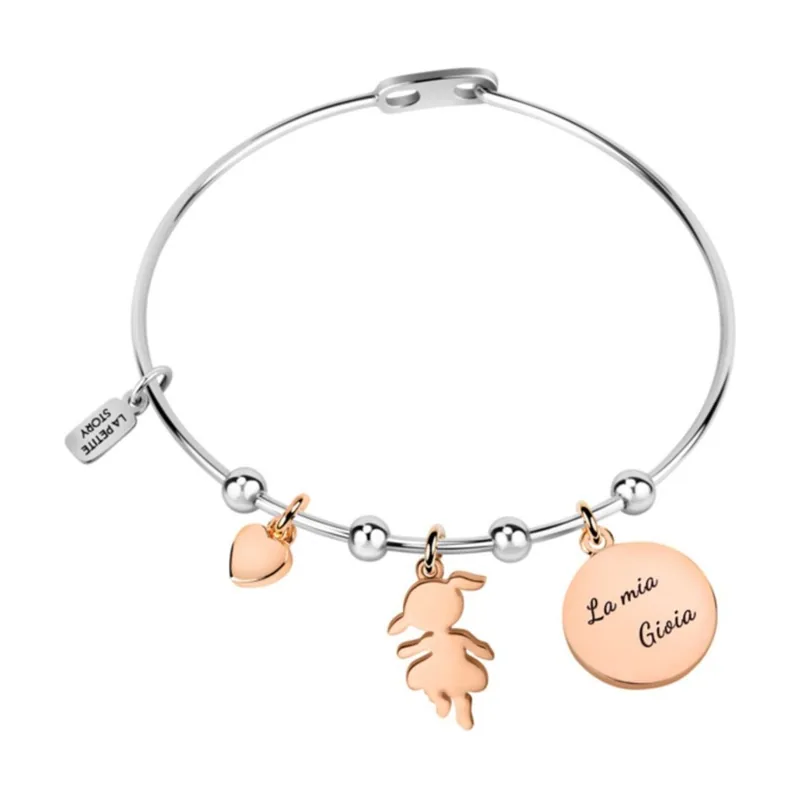 Pulsera, Colección Family, en latón LPS05ASF05