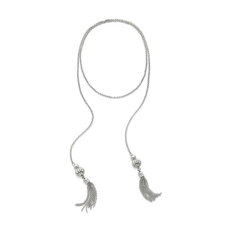 Collar de plata de ley, 75 centímetros 1N17F007