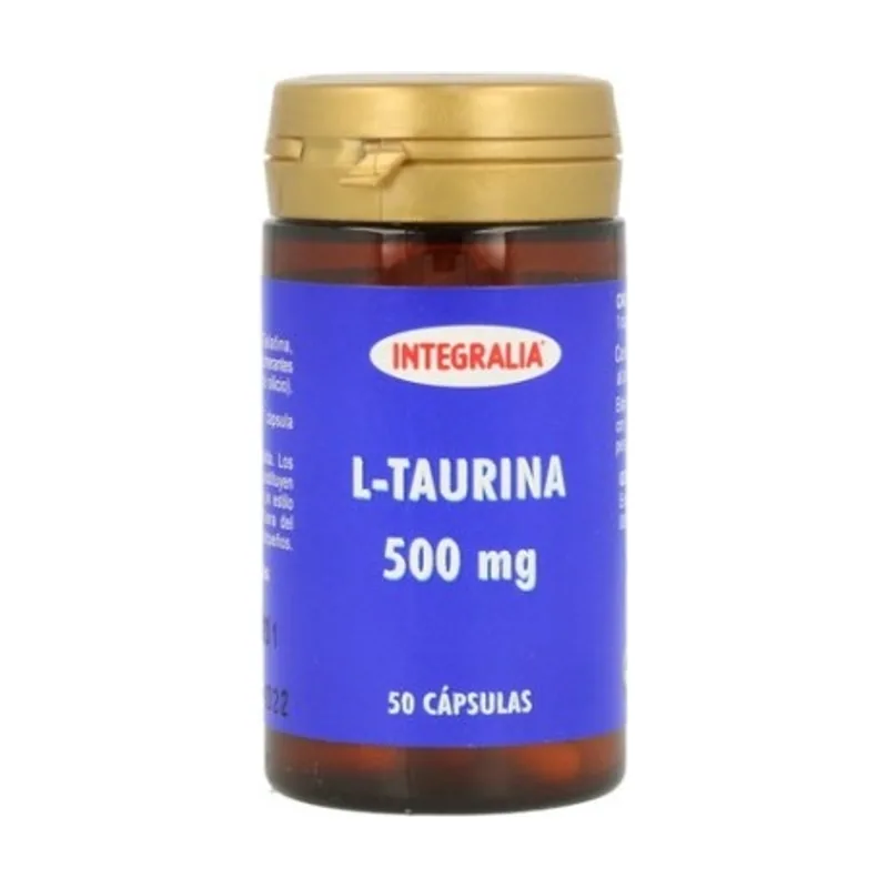 L-Taurina 500 Mg 50 Caps