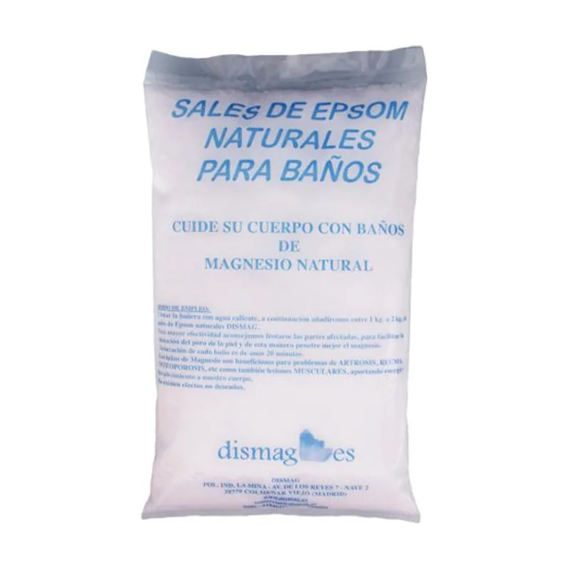 Sales Baño Magnesio Epsom 2 Kg