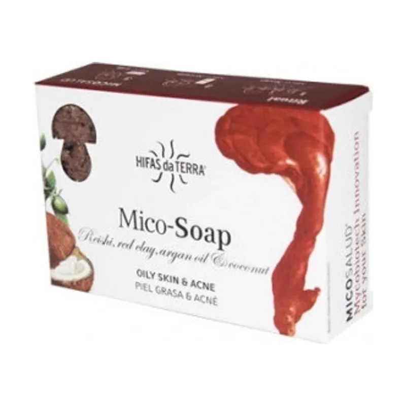Hifas Da T Jabon Reishi Argan Arcilla Roja y Coco