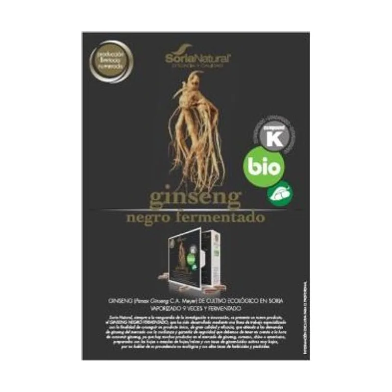 Soria Ginseng Negro Bio 24 Caps