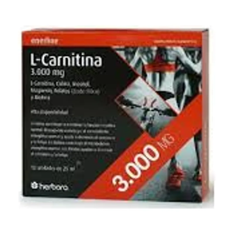 L-Carnitina 3000 12 De 25 Ml..