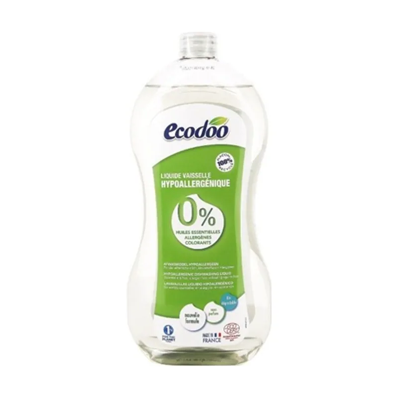 Lavavajillas Hipoalergenico 0% Ecodoo 1 L.