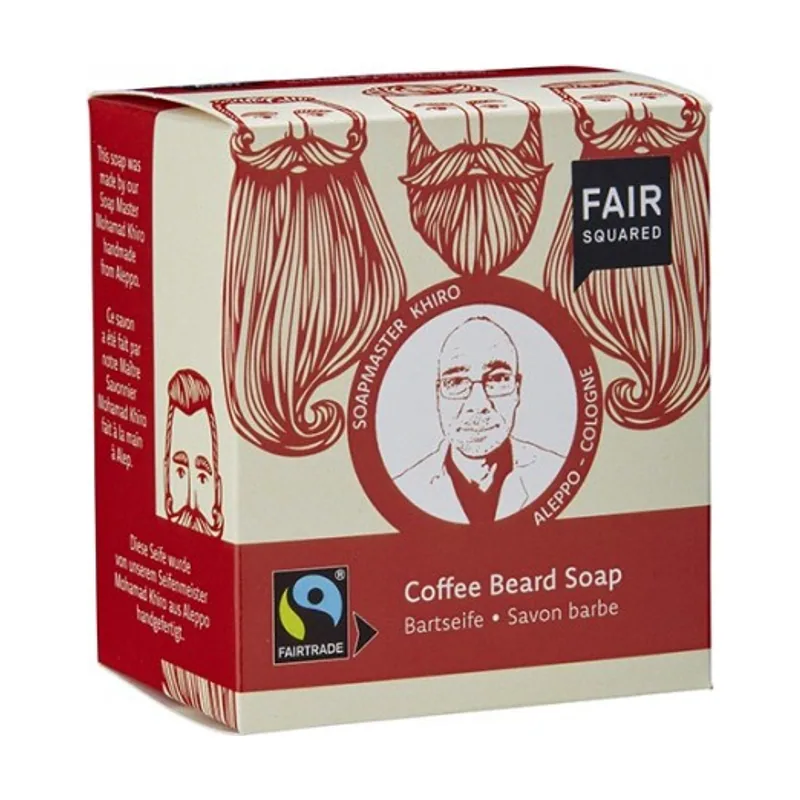 Jabon Para La Barba Con Cafe 2 Pastillas 80 Gr