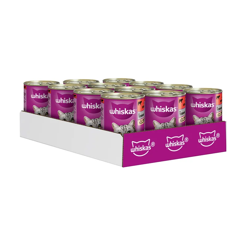 1+ años en latas 24 x 400 g