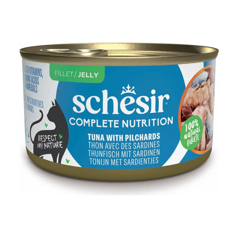 Complete Nutrition filete en gelatina 24 x 85 g Atún con sardina