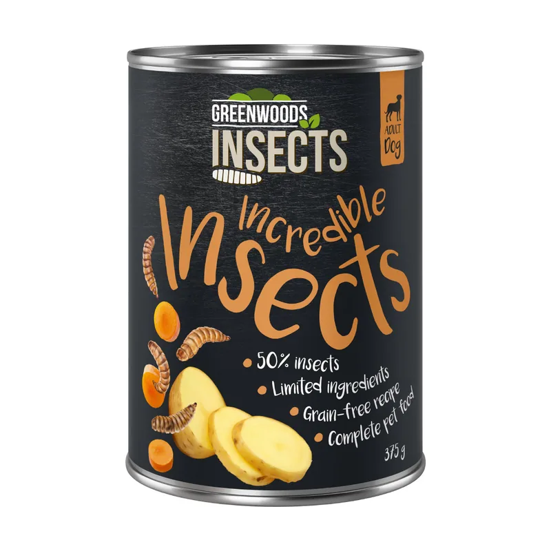 Insects insectos con patatas y zanahorias 24 x 375 g