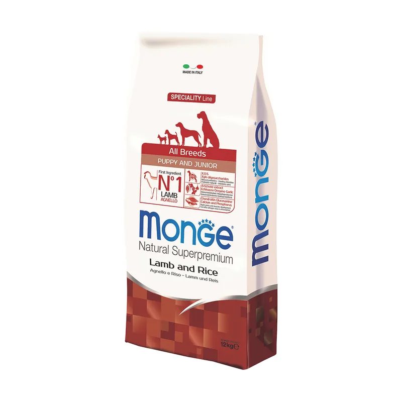 Monge All Breeds Puppy cordero y arroz