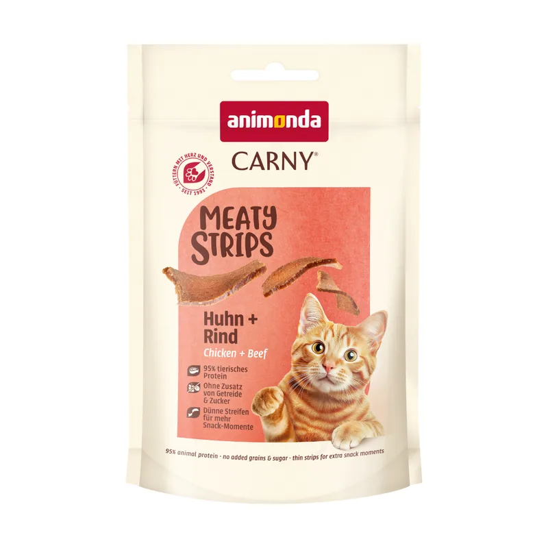 Carny Adult Meaty Strips