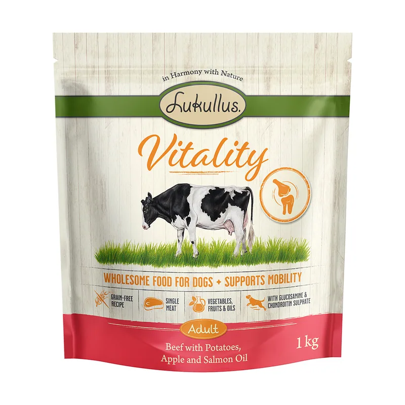 Vitality Apoyo a la movilidad Sin Cereales con vacuno