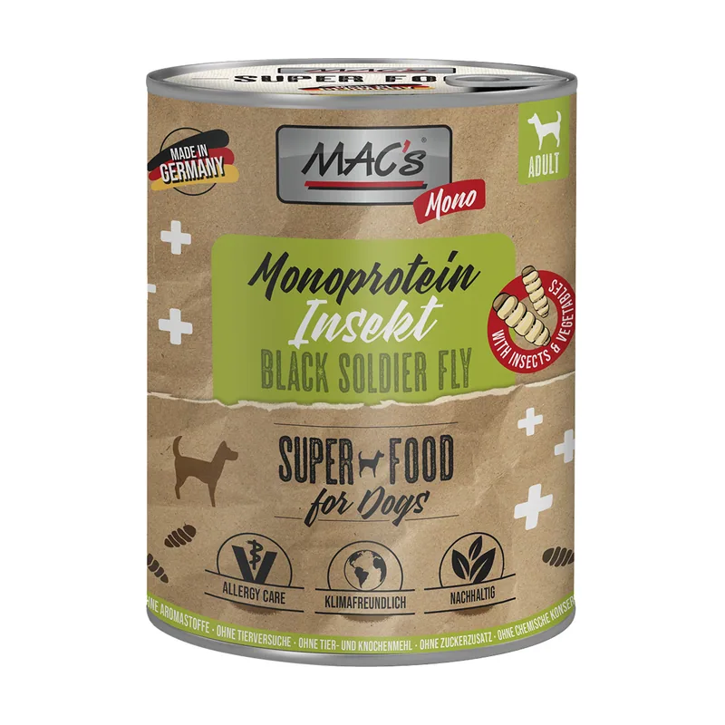 Monoprotein Insects & Superfood 24 x 750 g