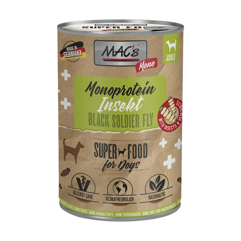 Mono Insectos comida húmeda para perros 6 x 375 g