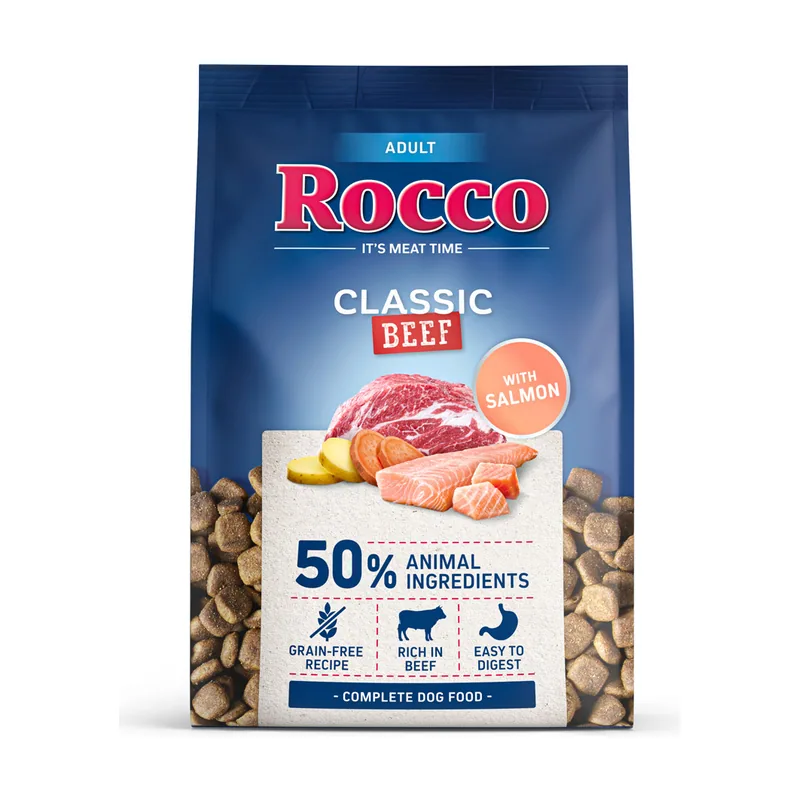 Adult Classic vacuno con salmón