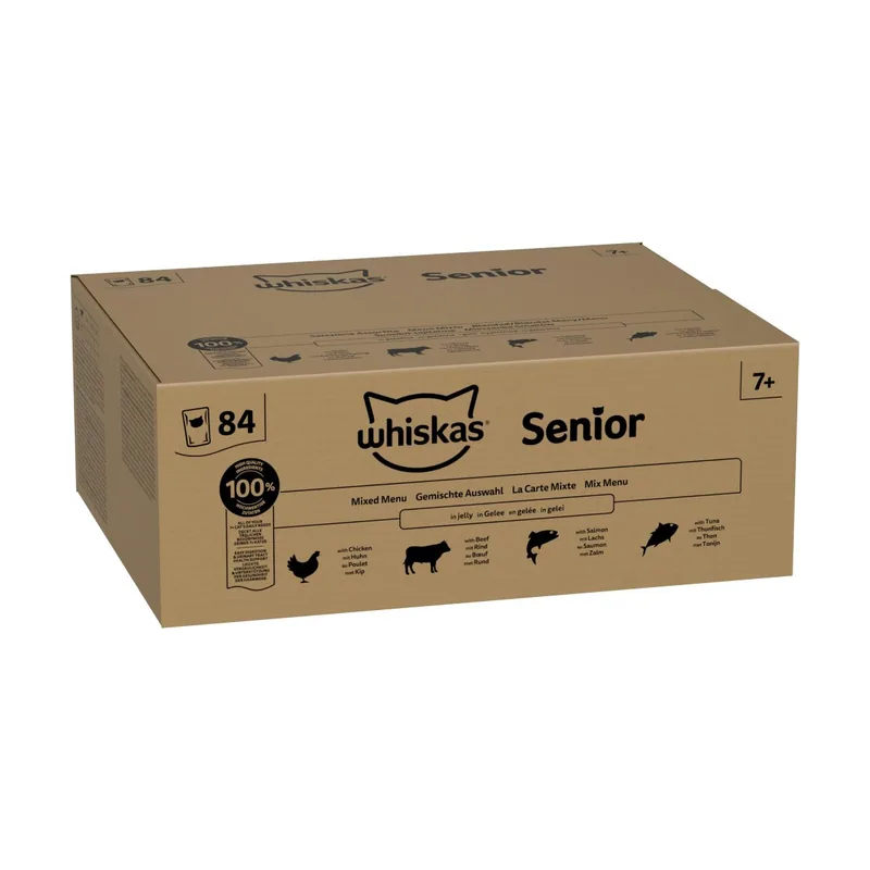 Senior sobres frescos 84 x 85 g