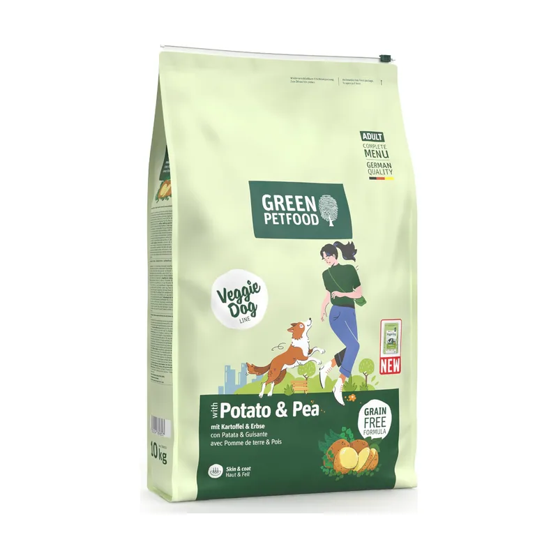 Petfood con patata y guisantes