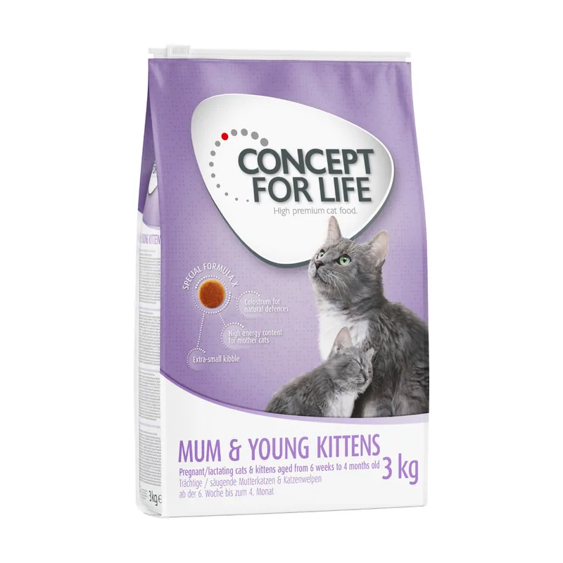 For Life Mum & Young Kittens pienso