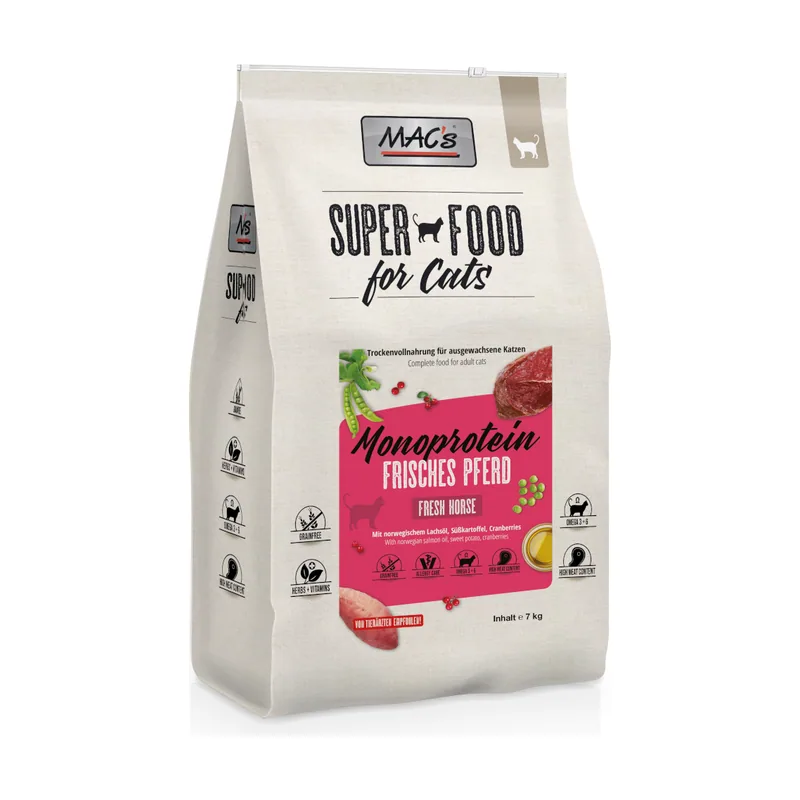 Superfood for Cats Adult monoproteína de caballo