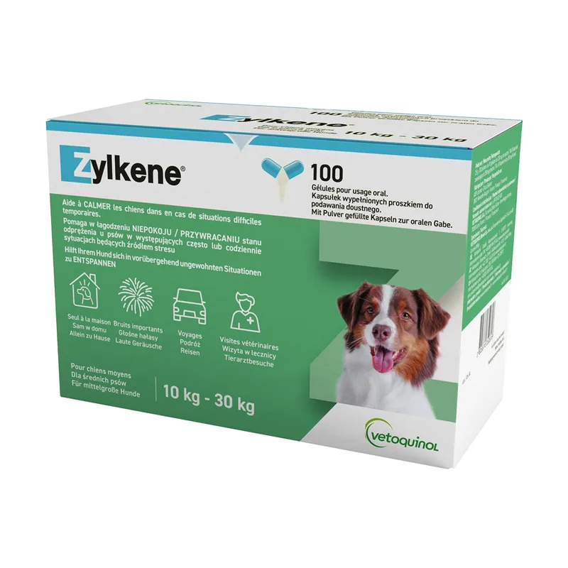 Zylkene tranquilizante natural para perros y gatos