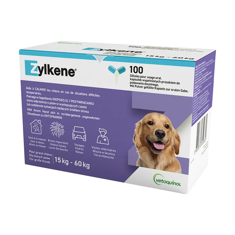 Zylkene tranquilizante natural para perros y gatos