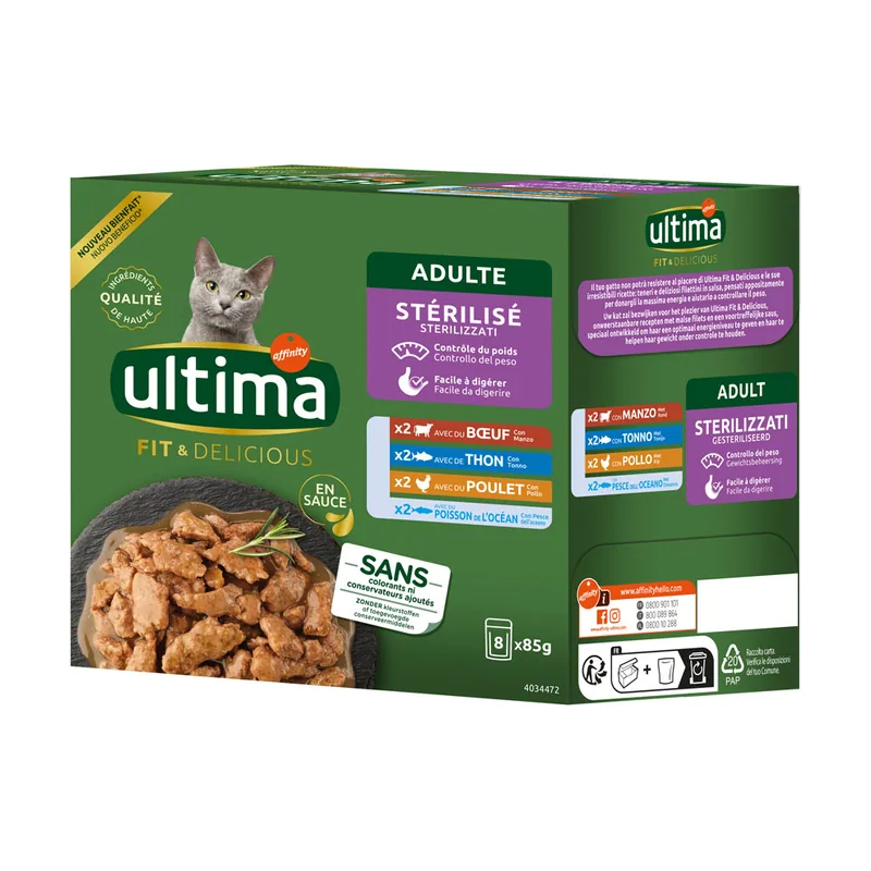 Ultima Cat Sterilised 48 x 85 g
