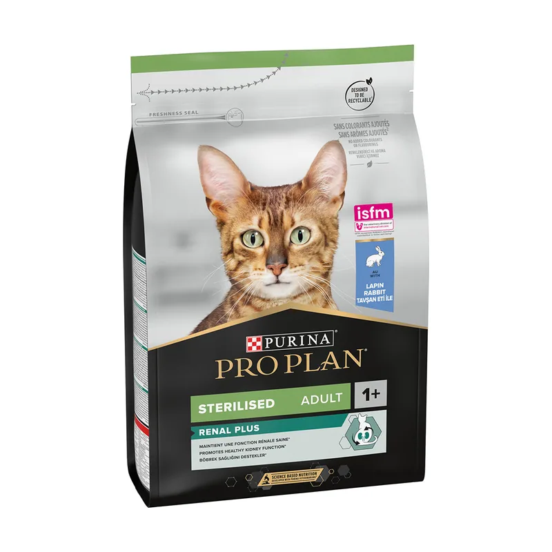 PURINA Sterilised Adult Renal Plus con conejo