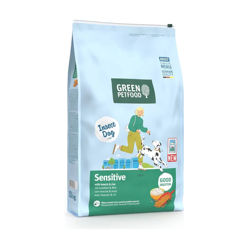 Petfood Sensitive con insectos y arroz