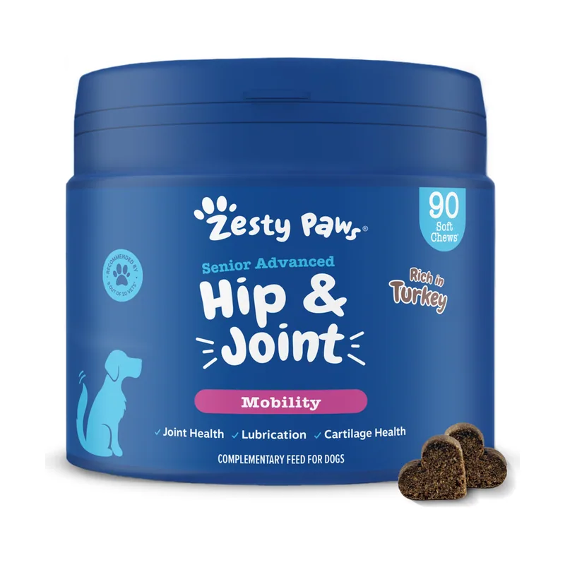 Senior Hip & Masticables para articulaciones Pavo