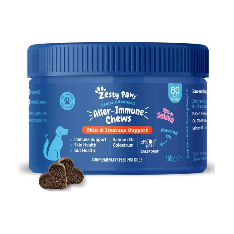 Senior Aller-Immune Chews salmón