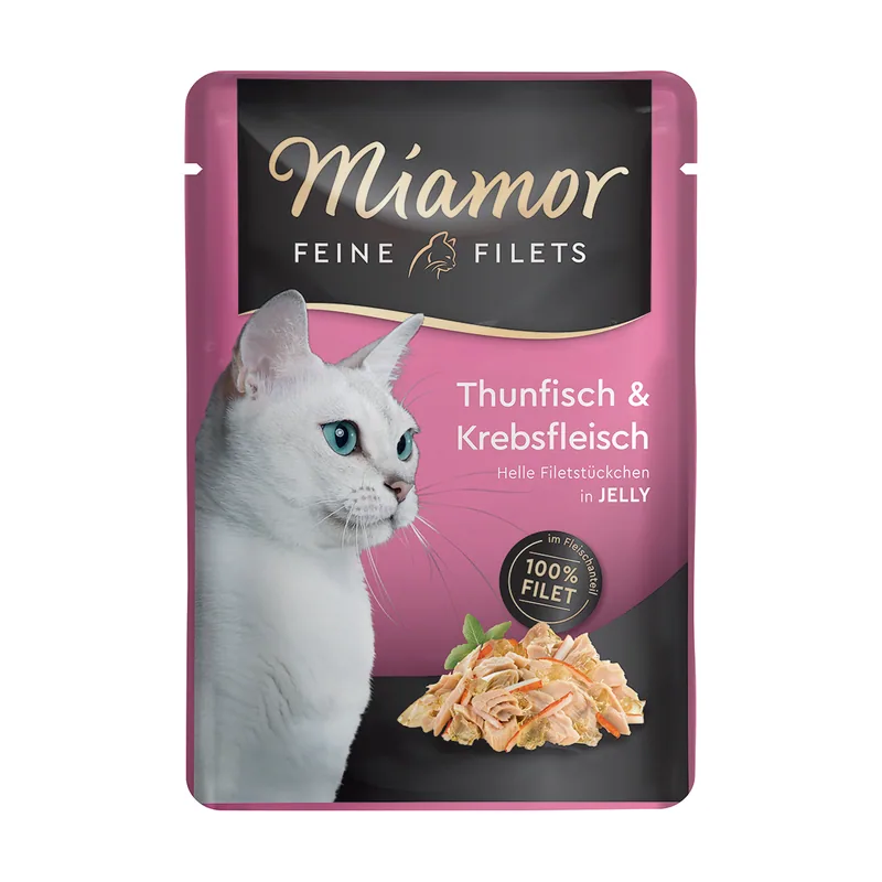 Filetes Finos en gelatina en sobres 24 x 100 g