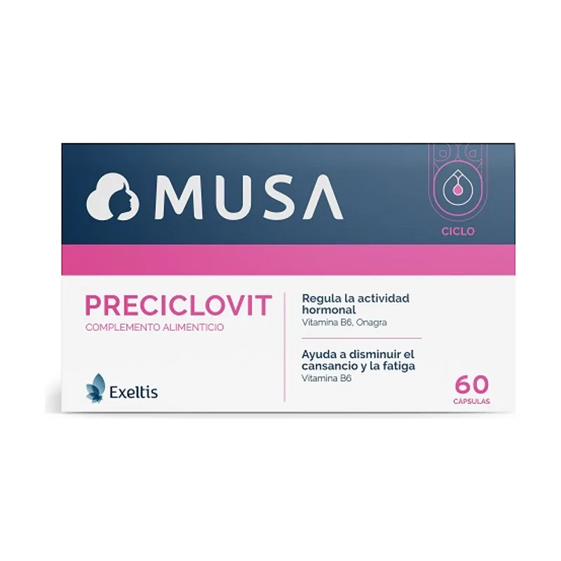 Musa Ciclo Preciclovit 60capsulas