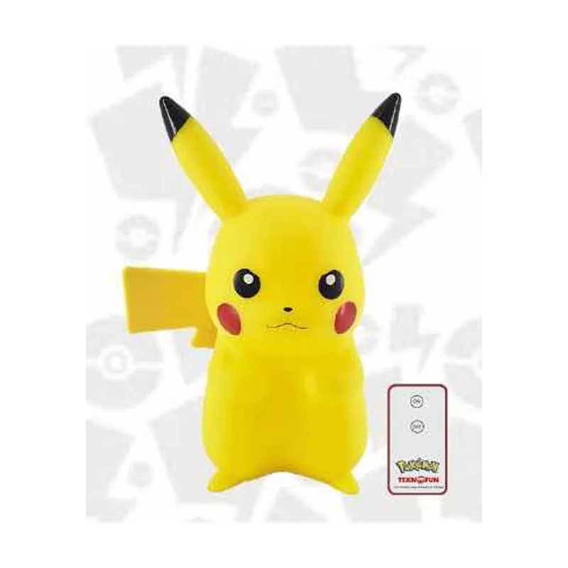 Lampara led madcow entertainment pokemon pikachu con control remoto