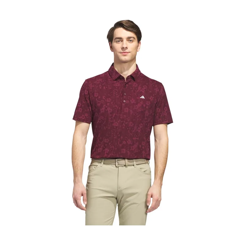 Polo ultimate365+ climacool butterspun con estampado mighty blossom JT705