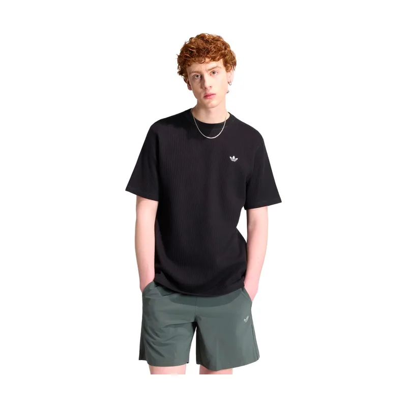 Camiseta trefoil essentials waffle CC464