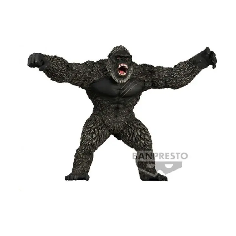Figura Godzilla y Kong El Imperio Monsters Roar Attack Kong 13cm