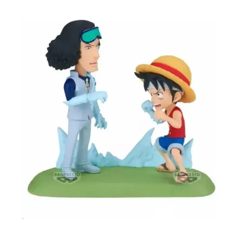 Figura One Piece World Collectable Figure Log Stories Monkey.d.luffy Vs Kuzan 9cm