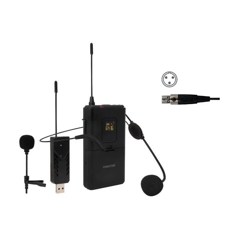 Microfono Inalambrico Wi-Mic Petaca Uhf