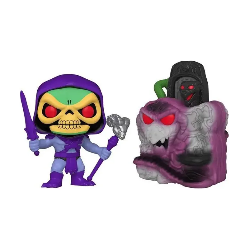 Pop Town Animacion Masters Of The Universe Montaña Serpiente Con Skeletor 51469