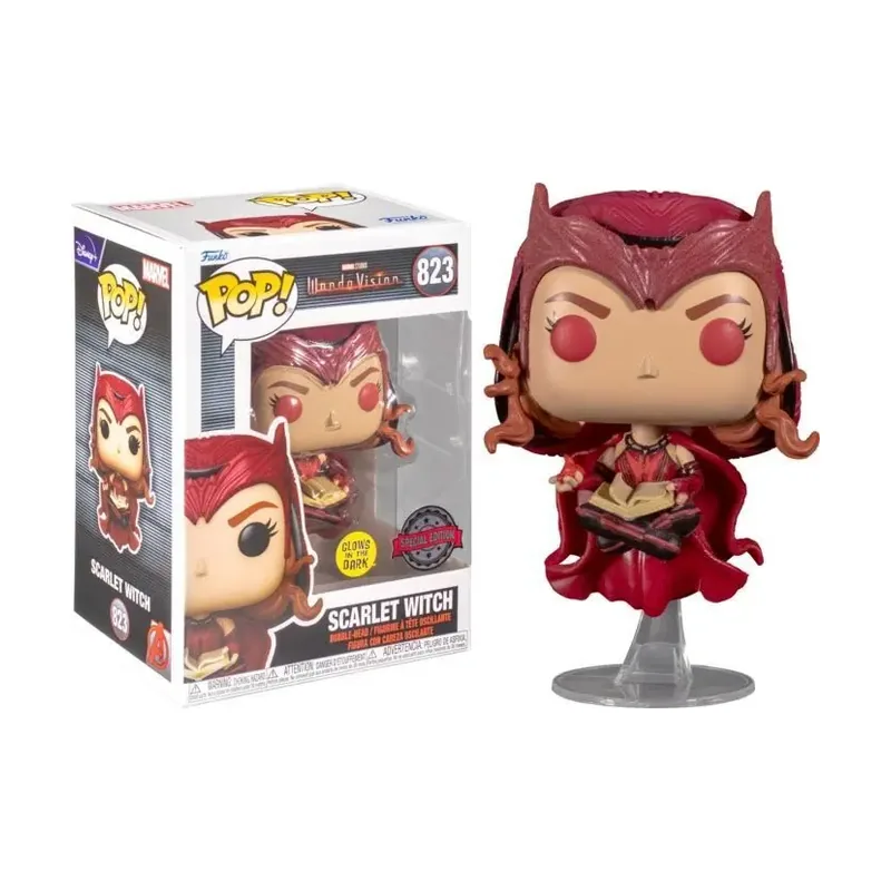 Pop Marvel Wandavision Glows Scarlet Witch 62345