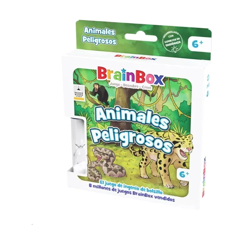 Brainbox Pocket Animales Peligrosos Edad Recomendada 6 Años