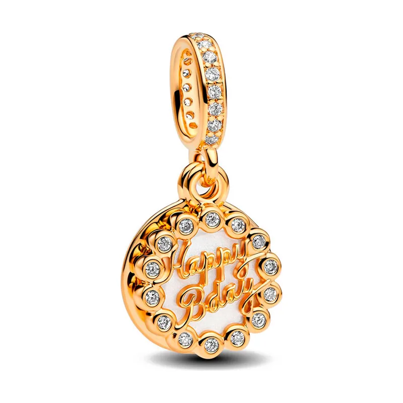 Charm Colgante Tarta de Cumpleaños Feliz 763787C01