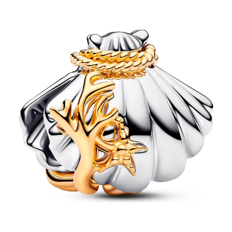 Charm Concha en Dos Tonos de Ariel de Disney 764403C01